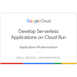 Insignia de Develop Serverless Applications on Cloud Run