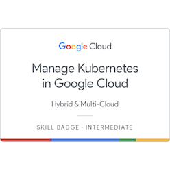 Insignia de Manage Kubernetes in Google Cloud